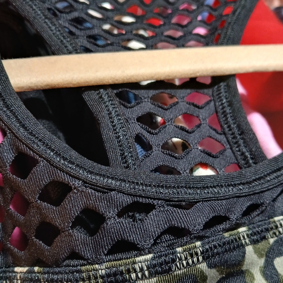 2 For $15 🎟 PINK Victoria's Secret Black and Green Leopard Print Bra - Picture 3 of 6